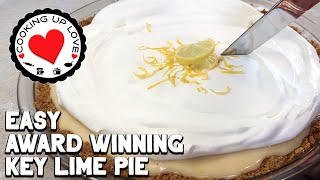 Key Lime Pie Recipe  Easy Dessert Recipes  Cooking Up Love [upl. by Nhabois]