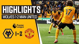 The final match ends in defeat  Wolves 12 Manchester United  Highlights [upl. by Stanford144]