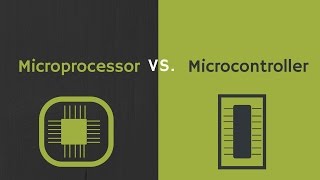 Difference between Microprocessor and Microcontroller [upl. by Euqinomod]