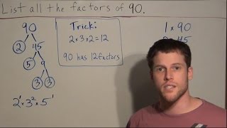 Cool Trick for Factoring Numbers [upl. by Odeen]