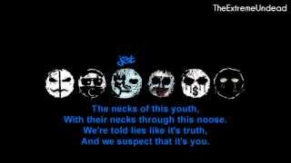 Hollywood Undead  Pain Lyrics Video [upl. by Lehmann]