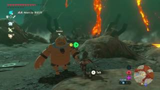 Breath of the Wild How to get to Divine Beast Vah Rudania Main Quest [upl. by Jeffery418]