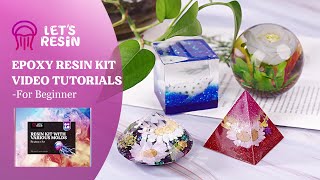 LETS RESIN Epoxy Resin Kit Diamond Resin CraftsResin Jewelry Making Kit for Beginners [upl. by Clea]