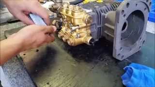 How To Pressure Cleaner Pump Seal Replacement [upl. by Neelra735]