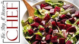 How to Make Beet Salad  The Stay At Home Chef [upl. by Ferri249]