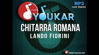 Karaoke Lando Fiorini Chitarra Romana [upl. by Eslehc]