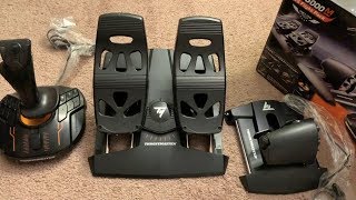 XPlane 11  Thrustmaster T16000M Unboxing  Must Have For Beginner Simmers [upl. by Errot]