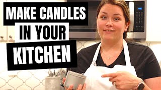 Making Candles at Home Full StepbyStep Tutorial [upl. by Aric879]