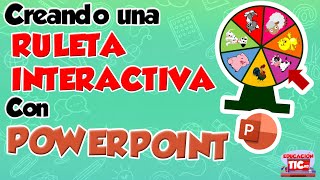 Creando una Ruleta Interactiva con PowerPoint [upl. by Nosnej408]