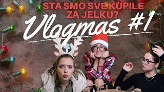 VLOGMAS 1  KUPUJEMO UKRASE ZA JELKU [upl. by Mariann]