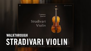 STRADIVARI VIOLIN Walkthrough  Native Instruments [upl. by Airyk510]