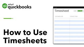 How to Use Timesheets in QuickBooks Desktop [upl. by Huppert]