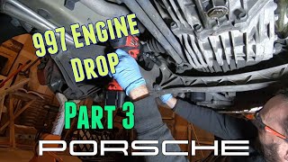 997 Engine Removal Part 3 Under Car Work [upl. by Sibby553]