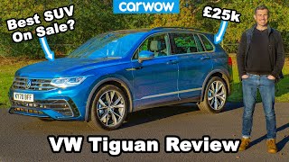 Volkswagen Tiguan review  the best car you can buy for less than £25k [upl. by Dnomrej893]