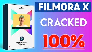 Wondershare Filmora x crack Full Version  Download and install [upl. by Sudnak]