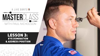 A Live Darts Masterclass  Lesson 3  How to sight your darts [upl. by Gnouhc]