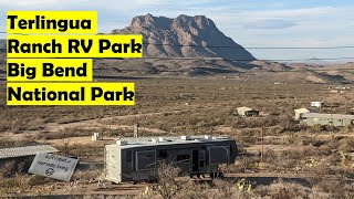 Terlingua Ranch RV Park Big Bend NP ouRVisionnomadicliving [upl. by Eanahc]