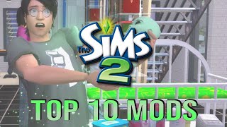 Top 10 Sims 2 Mods for BETTER GAME PLAY EASY TO INSTALL [upl. by Emiline233]