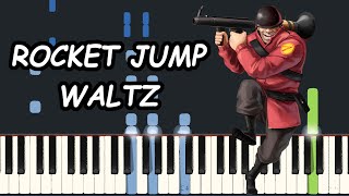 Rocket Jump Waltz Team Fortress 2  Piano Tutorial [upl. by Latsyrk]