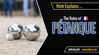 The Rules of Pétanque Boules  EXPLAINED [upl. by Raman]