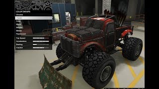 GTA 5  Arena War DLC Vehicle Customization  Apocalypse Sasquatch Monster Truck  Rat Truck [upl. by Novert]