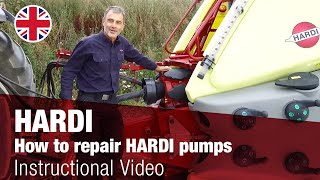 Instructional Video – How to repair HARDI pumps [upl. by Aneala781]