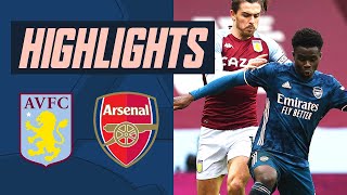 HIGHLIGHTS  Aston Villa vs Arsenal 10  Premier League [upl. by Thordis]