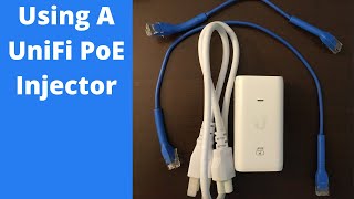 Setting Up A UniFi PoE Injector [upl. by Croix323]