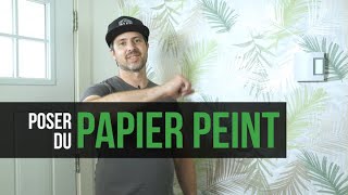 Comment installer du papier peint [upl. by Helali804]