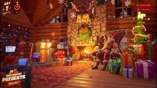 Fortnite winterfest cabin tour Ft Maxi [upl. by Mont]