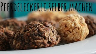 Pferdeleckerli selber machen horsesociety [upl. by Lleirbag672]