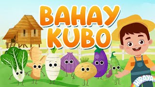 BAHAY KUBO 2020 WITH LYRICS  Animated Filipino Folk Song  Hiraya TV [upl. by Eiramyma]