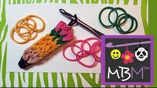 Pencil Charm Without a Rainbow Loom [upl. by Nurse]