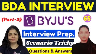 Byjus Bda Sales Interview Questions  How to sell a Pen [upl. by Bullen]