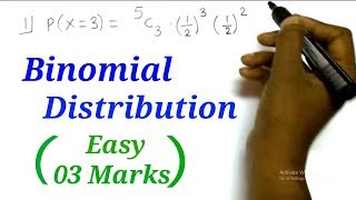 Binomial Distribution  Probability  Mathematics  0304 Marks  HSC12th Science Commerce amp Arts [upl. by Nuris]