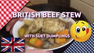 How to Cook British Beef Stew amp Dumplings [upl. by Nitsrik]