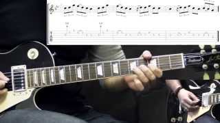 Black Sabbath  Fairies Wear Boots  The Solos  Metal Guitar Lesson wTabs [upl. by Airahs947]