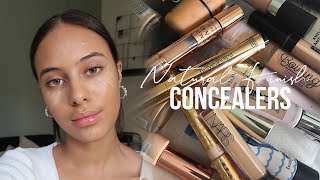 LOOK NATURAL  5 BEST NATURAL CONCEALERS  Jessicvpimentel [upl. by Petua]