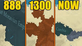 History of Czech Republic amp Slovakia every year [upl. by Etterual371]