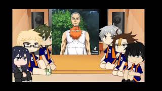 Karasuno react Hinata Shoyohaikyuu13 [upl. by Ahsok]