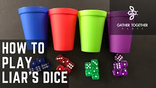 How To Play Liars Dice [upl. by Eceryt529]