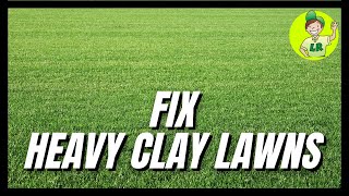 A potential fix for HEAVY CLAY LAWNS particularly in new build properties [upl. by Rebeh]