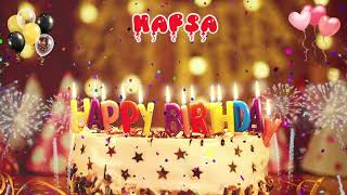 HAFSA Birthday Song – Happy Birthday Hafsa [upl. by Ramaj]