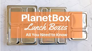 PlanetBox Lunch Boxes All you need to know [upl. by Drape]