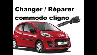 changer commodo peugeot 107 [upl. by Gerdy]