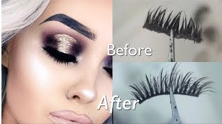 HOW I DEEP CLEAN MY FALSE LASHES  Emma Fleming [upl. by Arni]