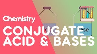 Conjugate Acids amp Bases  Acids Bases amp Alkalis  Chemistry  FuseSchool [upl. by Sherlock216]