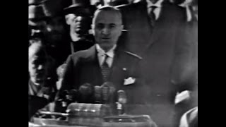 Harry Truman inaugural address Jan 20 1949 [upl. by Timi]