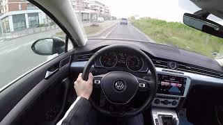 Volkswagen Passat B8 16 TDI 2019  POV Drive [upl. by Nylimaj]