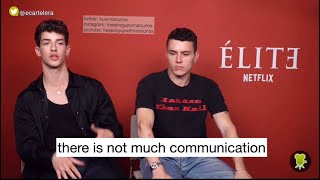 Manu Rios and Aron Piper  interview with english subs ‼️ read pinned comment [upl. by Enella135]